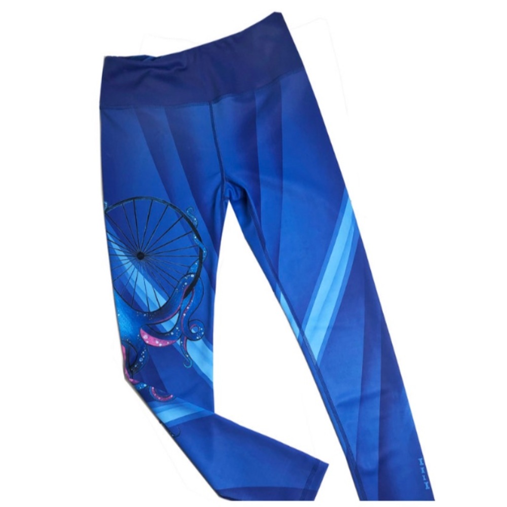 Kali Ocean Blue Graphic Leggings